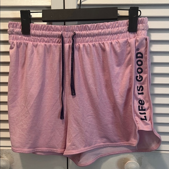 Life Is Good Pants - #1401**Life is Good Women's Pink Shorts